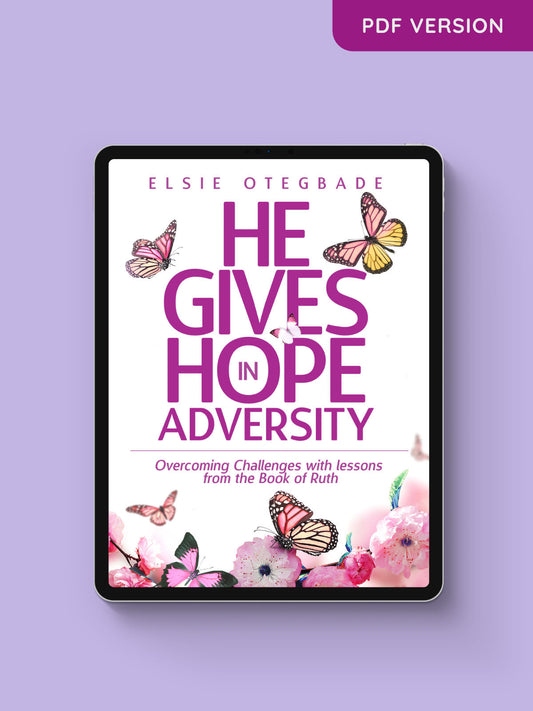 He Gives Hope In Adversity (PDF)