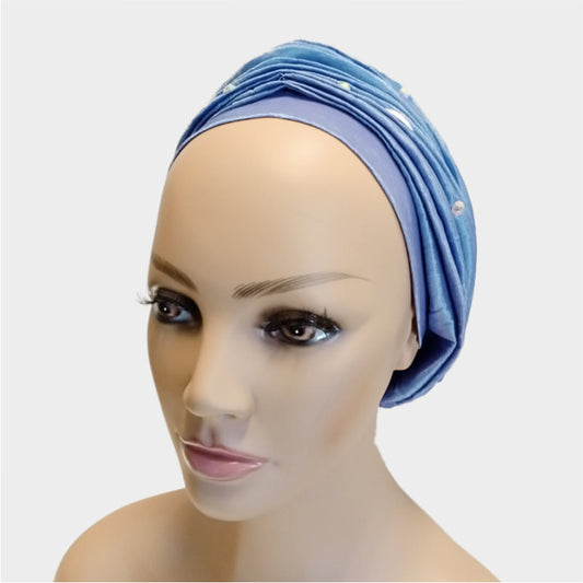 Turban with Crystals